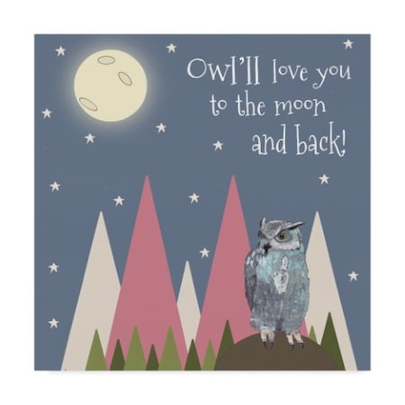 Tammy Kushnir 'Owl'll Love You' Canvas Art,14x14